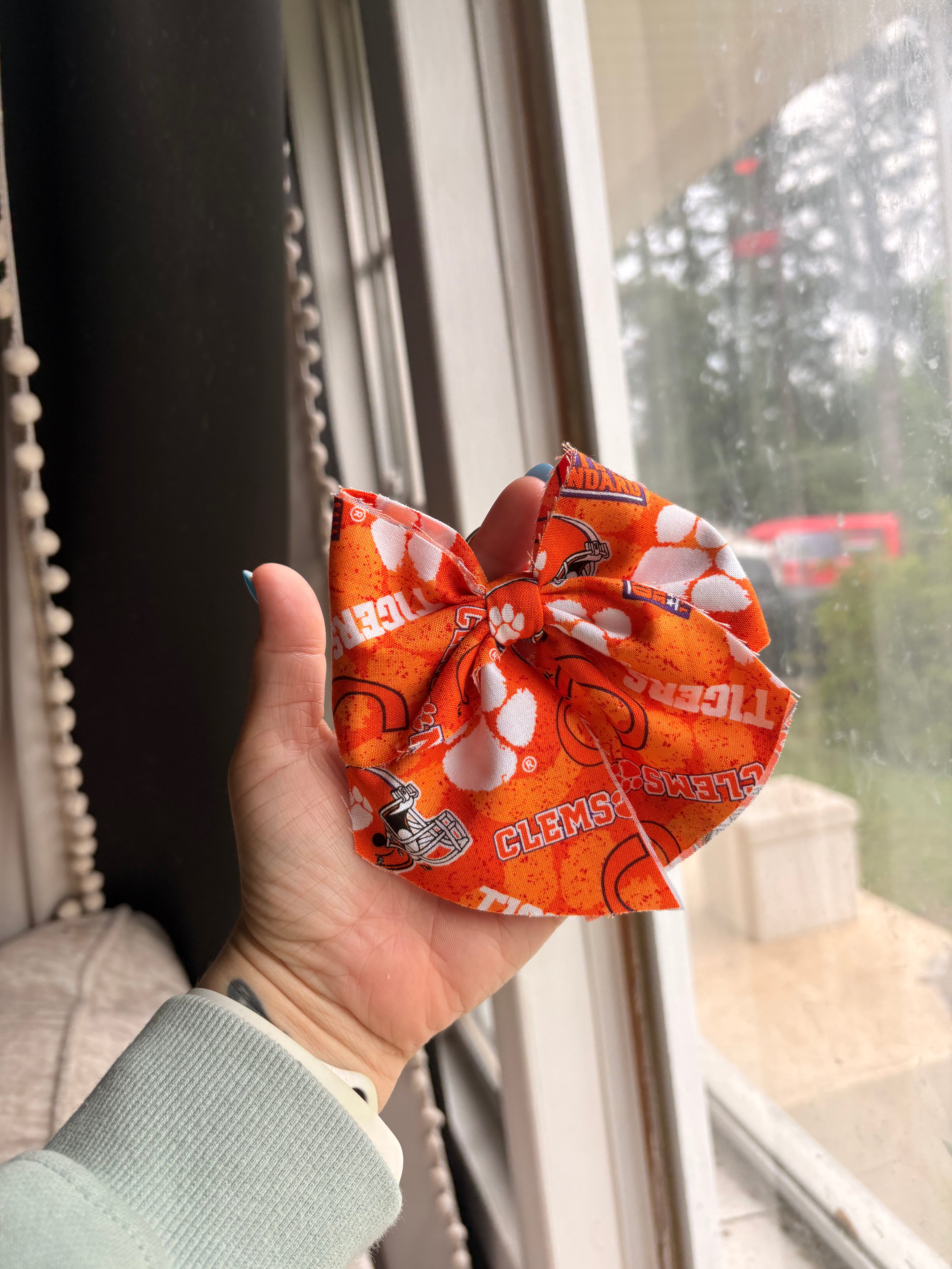 Football Team Bag Bow